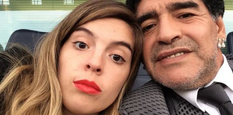 El particular saludo de Diego Maradona a Dalma por su cumpleaños, con pase de factura incluido