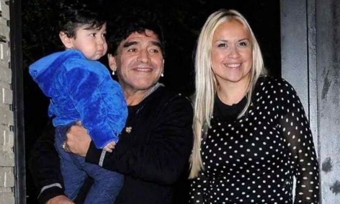 Diego Maradona y Verónica Ojeda, de novios otra vez