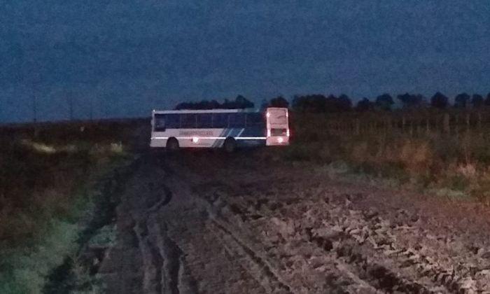 La Carolina: alumnos y docentes no pudieron asistir a clases por el estado del camino que une la ruta 8 con el colegio