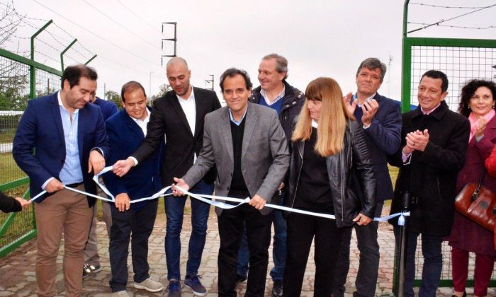 Llamosas inauguró la primera Planta de Reciclado de Residuos Plásticos