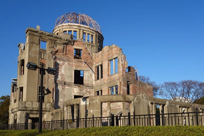 La bomba atómica convirtió Hiroshima en arena de playa