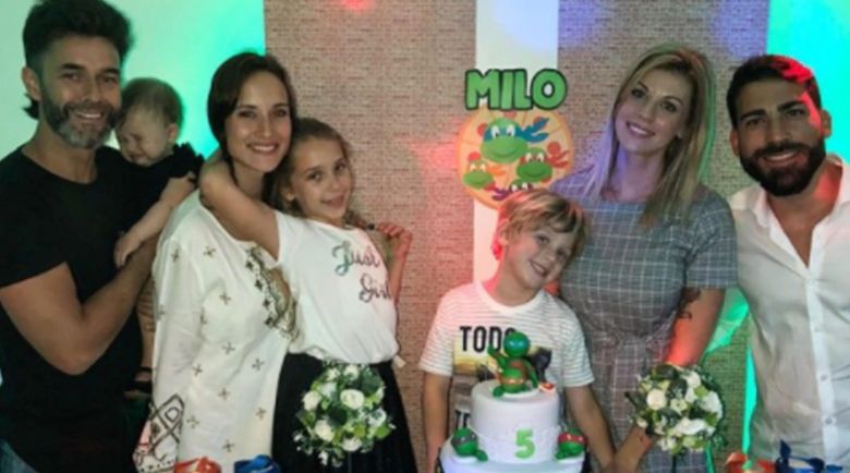 ¡Felices los cuatro! Mariano Martínez se fue de vacaciones con su novia, acompañados por su ex mujer y su pareja