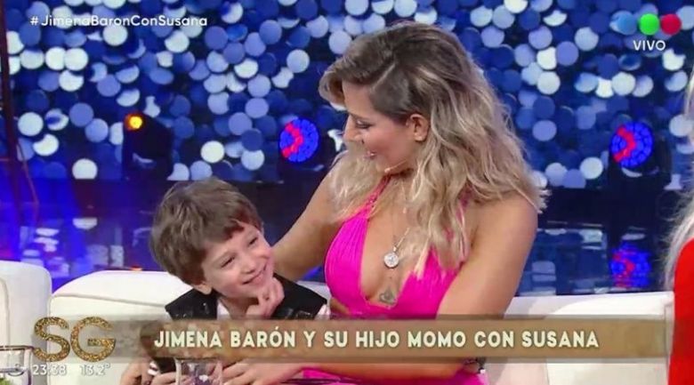 Jimena Barón recordó el parto de su hijo Momo: "Fue en un baño de Italia, no llegué a la pileta de parto"