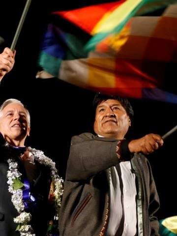 El Tribunal Electoral firmó los resultados que le dan a Evo Morales el triunfo en primera vuelta