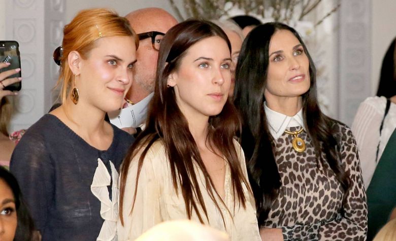 Las hijas de Demi Moore, una vida de adicciones como su madre