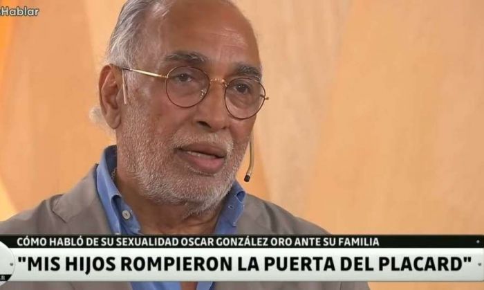 Oscar González Oro recordó la charla con sus hijos sobre su sexualidad: “Rompieron la puerta del placard”