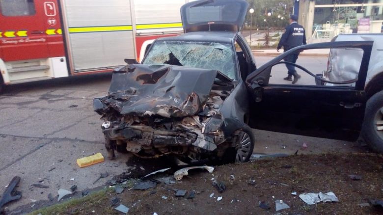 Accidente de tránsito con personas lesionadas