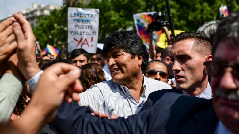 La embajada de EE.UU le pidió al Gobierno que Evo Morales no abuse de su estatus de refugiado en la Argentina