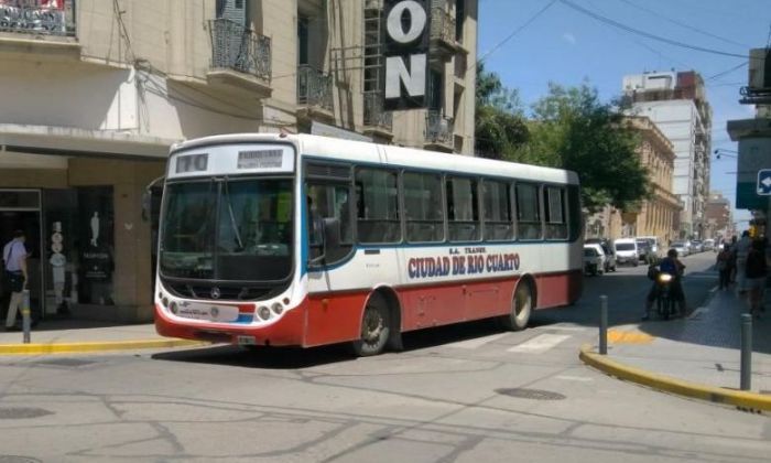 El transporte urbano dentro de Río Cuarto funcionará con normalidad