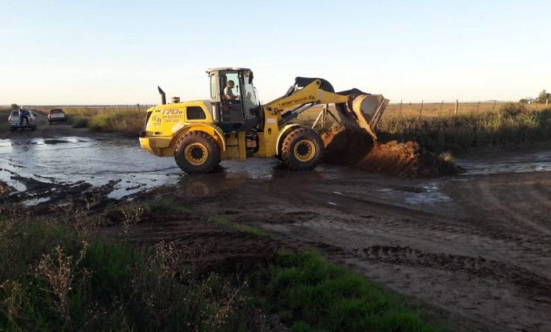 Córdoba removió un talud puntano