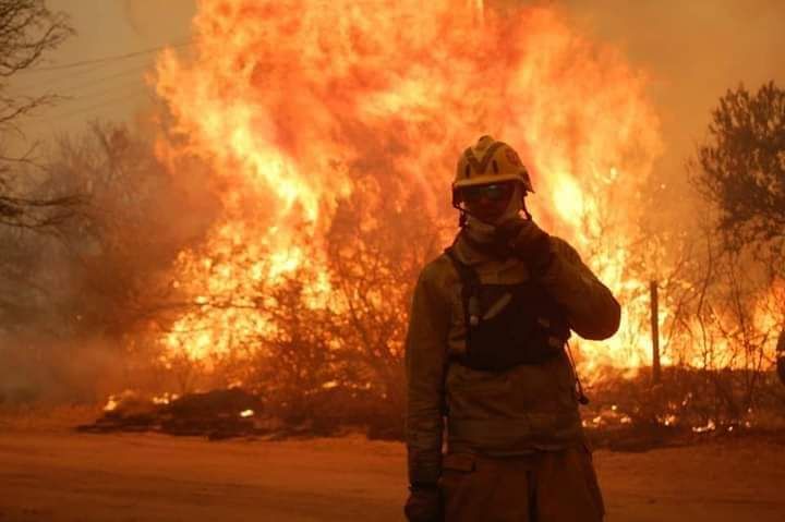 Más de 12 horas de intenso trabajo para sofocar un incendio próximo al Aero Club 