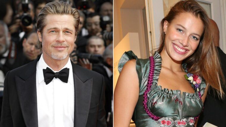 La novia de Brad Pitt: casada con un señor de 68 años y en una relación abierta