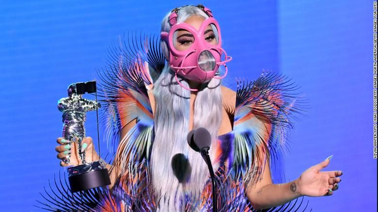 Las máscaras de Lady Gaga fueron las verdaderas ganadoras de los MTV VMA