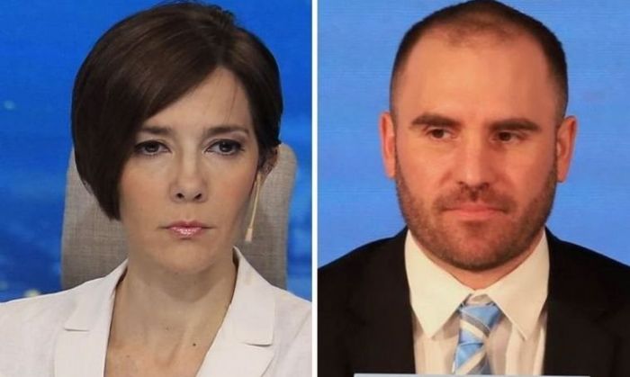 El tenso cruce de Cristina Pérez y Martín Guzmán por los ahorros en dólares del funcionario: “¿Los va a pasar a pesos?"