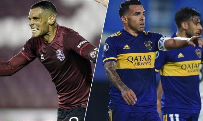 Lanús-Boca, el menú del sábado por la noche