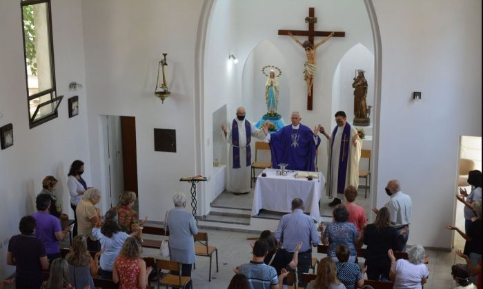 Restauraron la capilla San Roque, tras casi 50 años de abandono