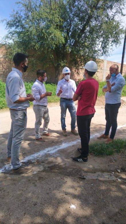 Comenzó la obra de ampliación de la red de desagües cloacales