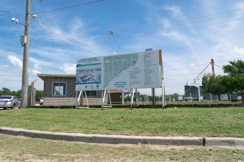 Trabajos en el Parque Industrial 