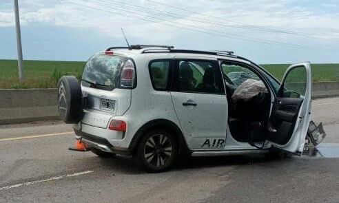 Despistó un vehículo en la Autovía Córdoba Río Cuarto