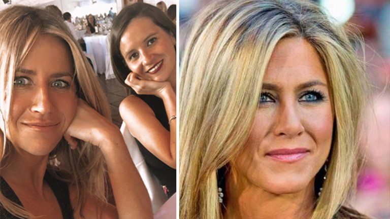 Dos gotas de agua: Florencia, la doble argentina de Jennifer Aniston