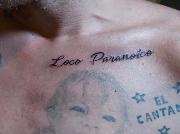 El Polaco y Barby Silenzi se tatuaron una polémica frase tras reconciliarse