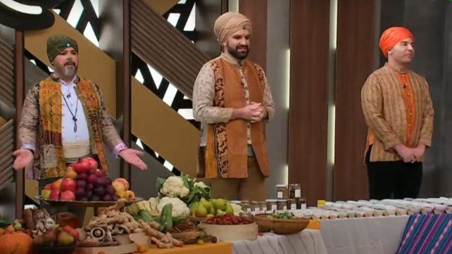 Danzas típicas, el look especial del jurado y un participante furioso: así fue la noche hindú en Masterchef Celebrity