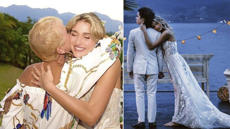 Se casó la hija de Xuxa, Sasha Meneghel