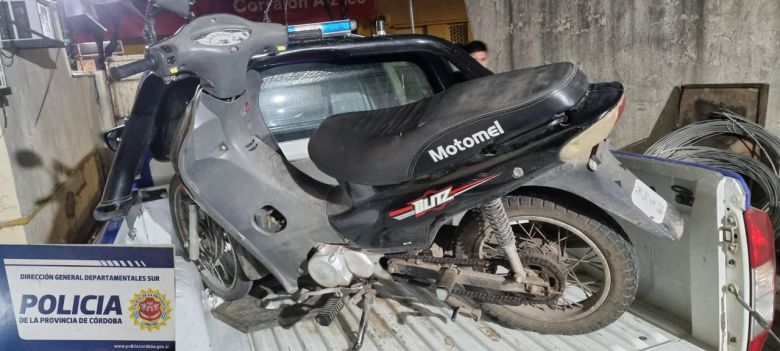 Aprehensión y secuestro de motocicletas en Río Cuarto