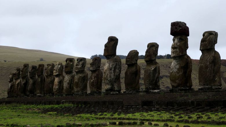 Moais de la Isla de Pascua