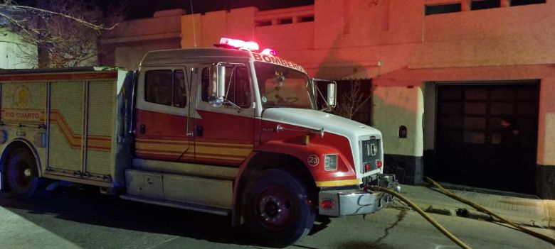 Se incendió una casa en el macrocentro