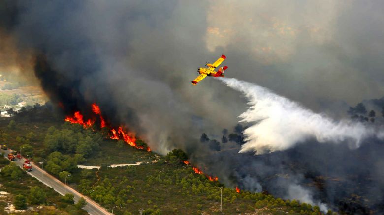 Jure insiste con su proyecto para que aviones privados se sumen al combate del fuego