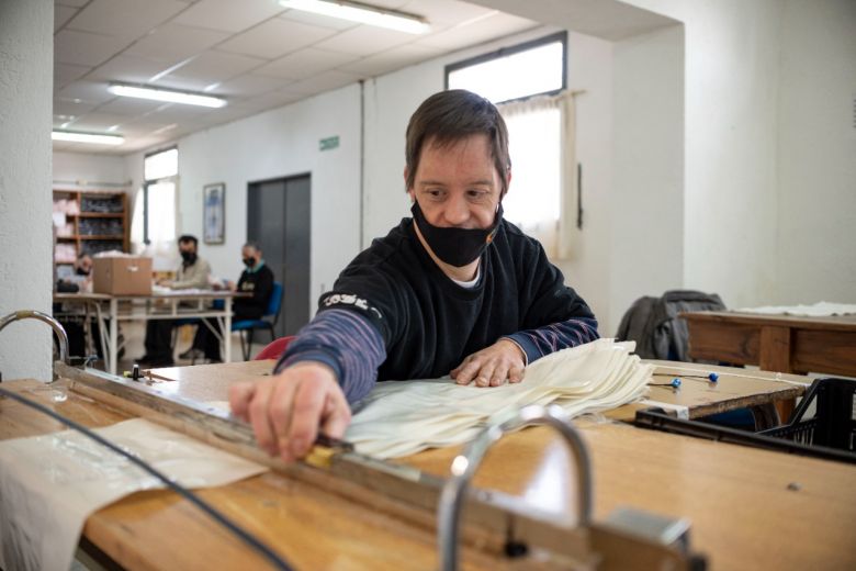 Taller Tobar Garcia: tras la finalización de las obras se retomaron las actividades