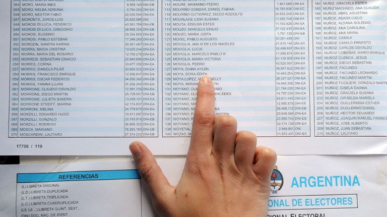 PASO: uno de cada cuatro argentinos votará en un lugar distinto al de los últimos comicios