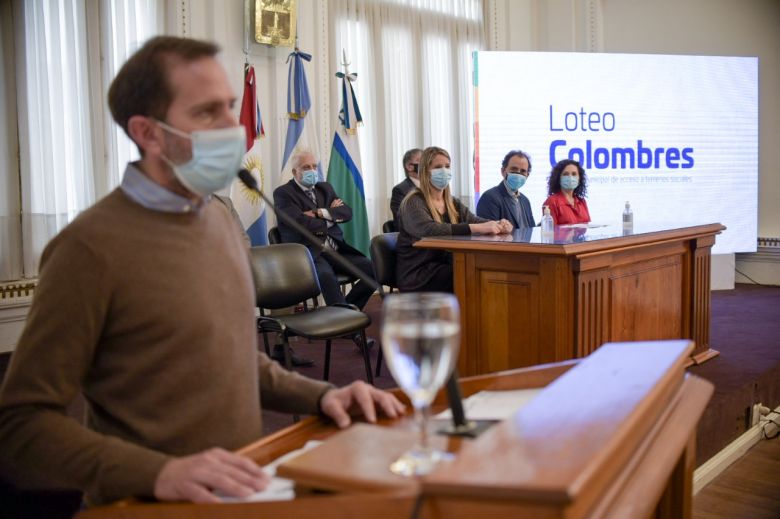 Llamosas presentó el programa municipal de acceso a terrenos sociales: “Loteo Colombres”