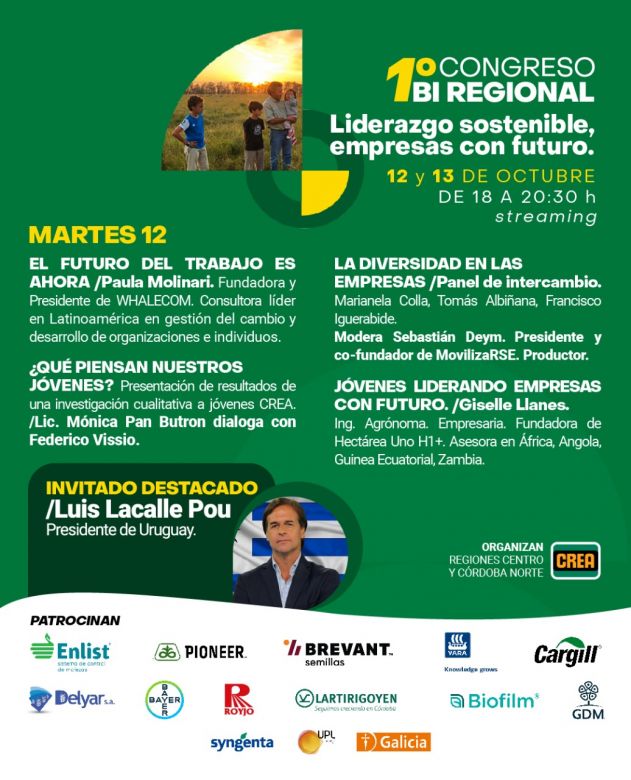 Congreso Bi Regional de CREA, bajo el lema "Liderazgo sostenible, empresas con futuro"