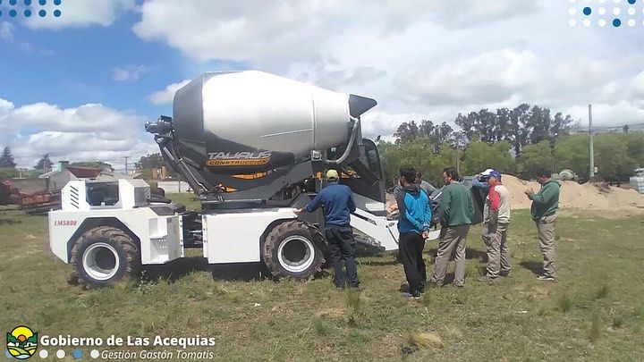 Las Acequias invirtió 15 millones de pesos en una autohormigonera