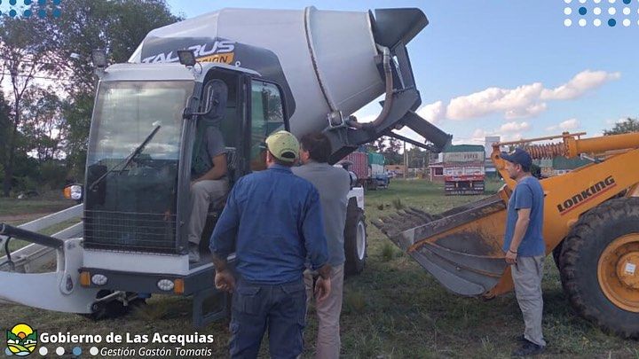 Las Acequias invirtió 15 millones de pesos en una autohormigonera