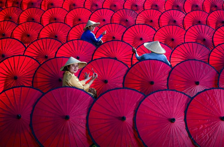 Parasoles tradicionales