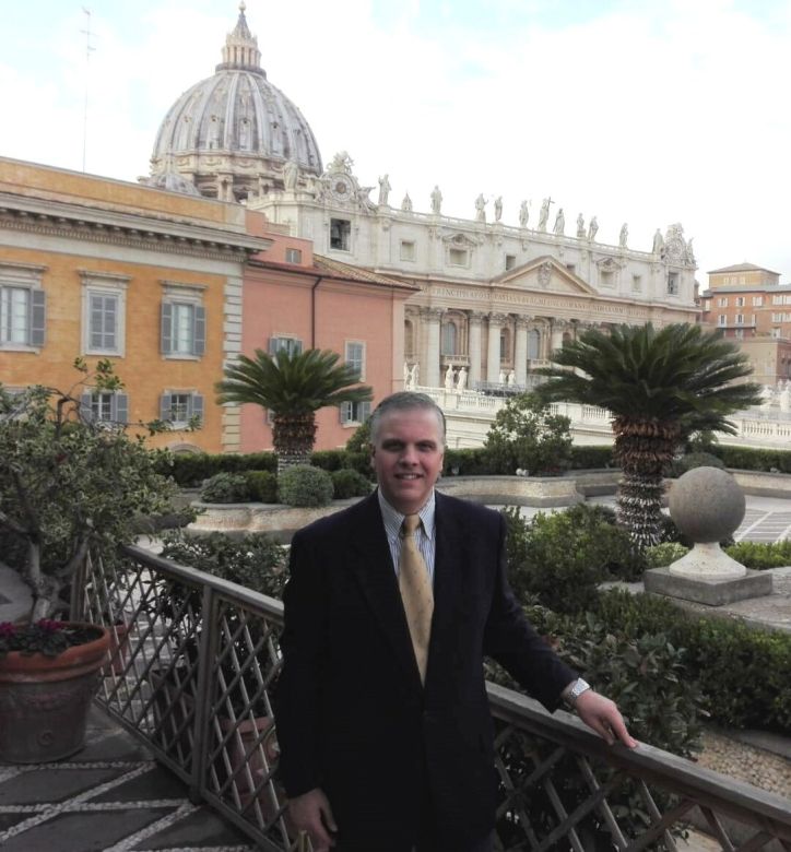 El saludo a Río Cuarto de Marcelo D´aloisio desde Roma