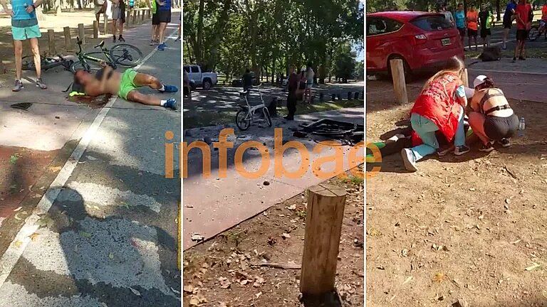 Locura en los Bosques de Palermo: un conductor atropelló a ciclistas y runners, mató a una mujer y huyó