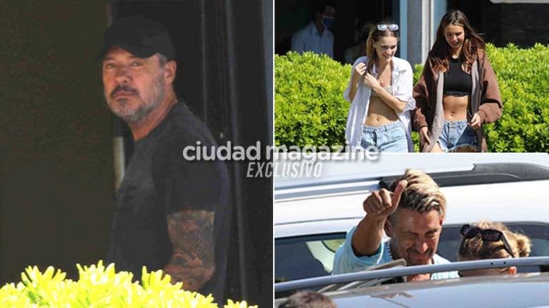 Las fotos del almuerzo que Marcelo Tinelli y Guillermina Valdés compartieron con su familia ensamblada