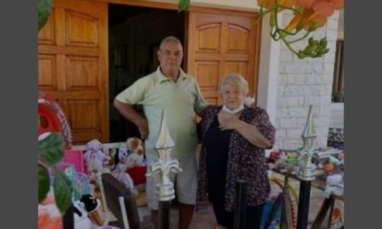 Carmen y Aldo, los Reyes de la restauración y la alegría en Villa Valeria