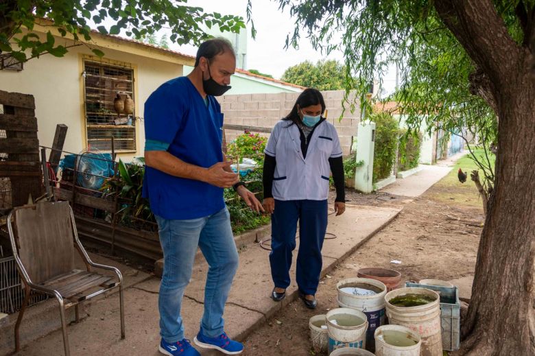 Tareas de prevención contra el mosquito Aedes Aegypti