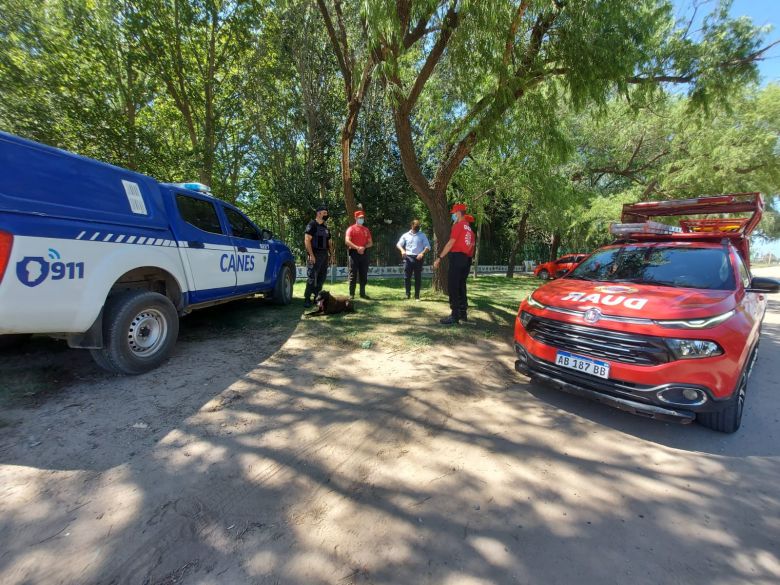 Sigue la búsqueda de la mujer desaparecida, buscan en la zona de Villa Dalcar