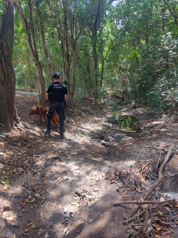 Sigue la búsqueda de la mujer desaparecida, buscan en la zona de Villa Dalcar