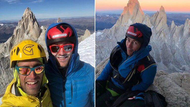 El emotivo mensaje del escalador argentino en memoria de su compañero italiano que murió en la avalancha en El Chaltén