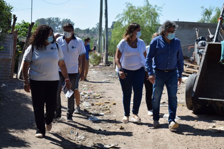 Identificar Vacunación: recorren los barrios populares