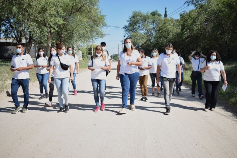 Identificar Vacunación: recorren los barrios populares