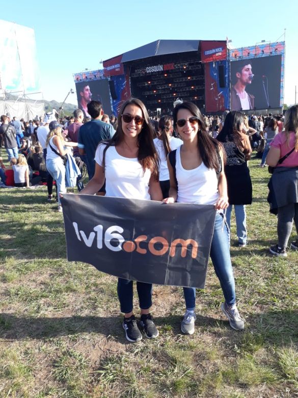 Día 1 del Cosquín Rock: las imágenes de la cobertura exclusiva de LV16