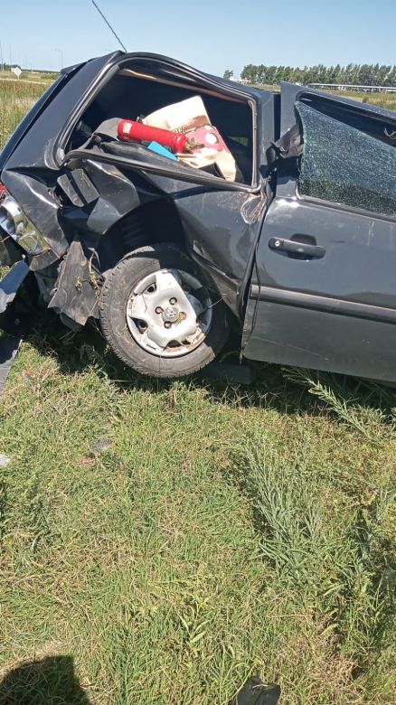 Vuelco de vehículo en la zona de Las Higueras